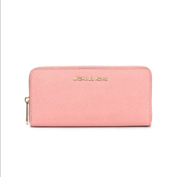 NWT MICHAEL  KORS  NEW pink beautiful Wallet - Picture 2 of 7